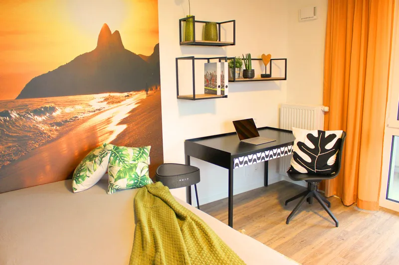 Möblierte Komfort XL-Apartments mit Balkon - Nur für 1 Person! — photo 1